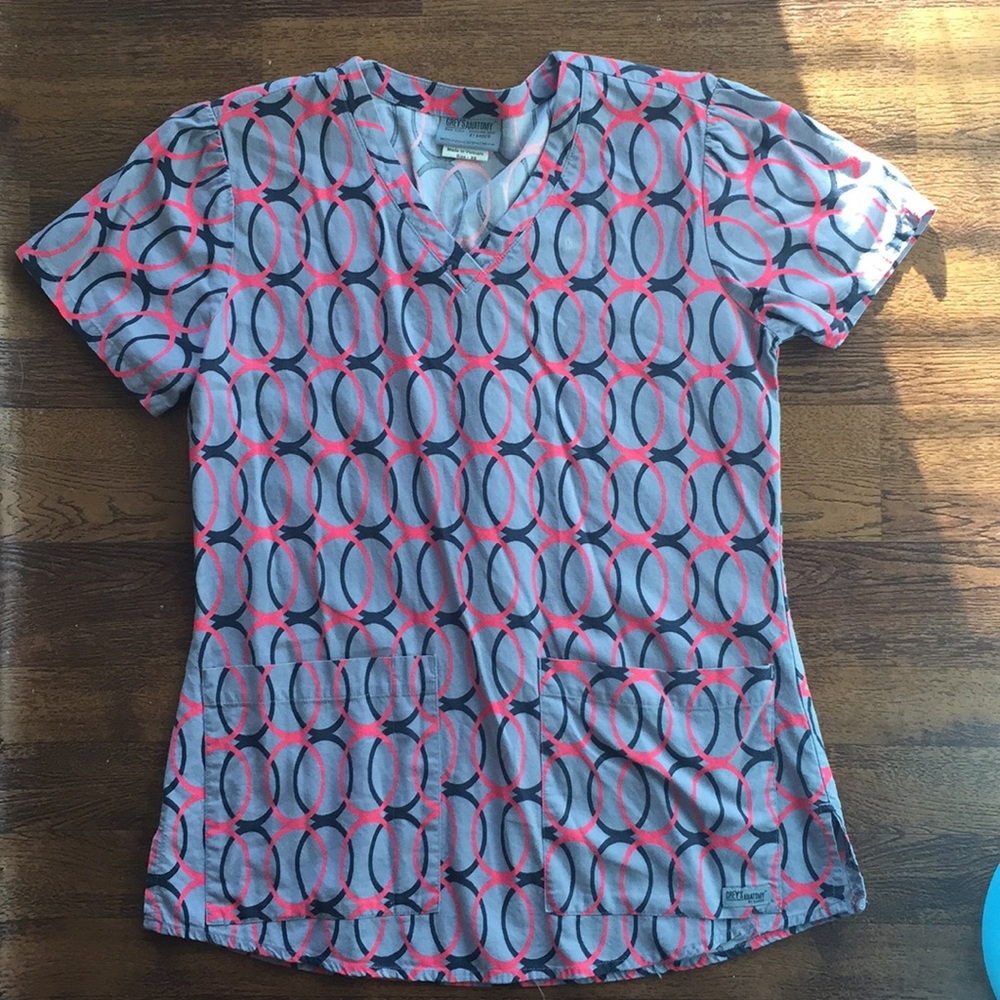 Grey Anatomy XS scrub top